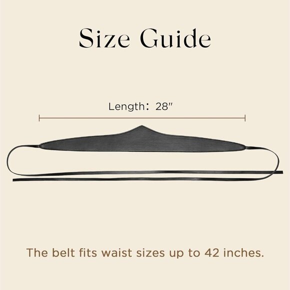 Women Leather Wide Belt Renaissance Medieval Costume Adjustable Fashion main image 4
